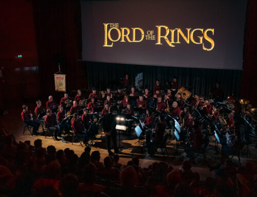 Postojnska godba 1808 pričarala čarobni svet filma