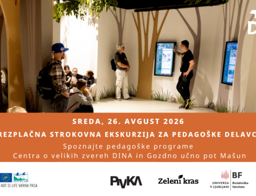 Brezplačna strokovna ekskurzija za vzgojitelje in učitelje